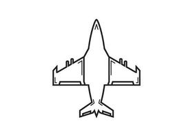 Jet Symbol Design Vektor