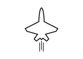 Jet Symbol Design Vektor