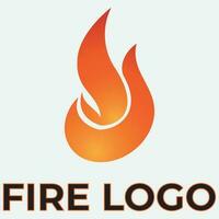 flamma logotyp design mall illustration. vektor