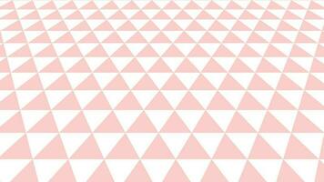 Vektor Illustration Rosa Dreieck geometrisch Welle nahtlos Muster