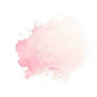 abstrakt Rosa Aquarell Wasser Spritzen. Vektor Aquarell Textur im Rose Farbe