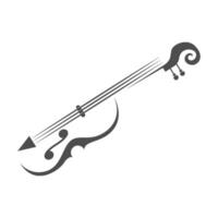 Violine Logo Symbol Design vektor