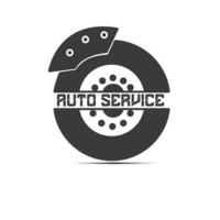 Garage Automobil Fahrzeug Logo Design vektor