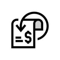 Zahlung, Transaktion Geschichte Konzept Illustration Linie Symbol Design editierbar Vektor eps10