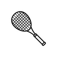 Schläger Tennis Symbol Vektor Design Vorlagen