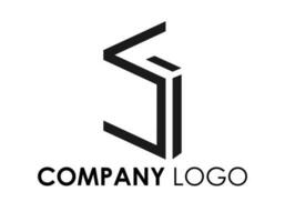 låda logotyp tycka om brev si vektor