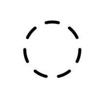Punkte Kreis Element vektor
