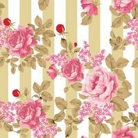 rosa och vit mönster för textil- användande grafisk design vektor