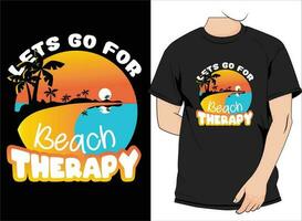 Sommer- T-Shirt Design, Meer Strand T-Shirt Design, Kalifornien Design vektor