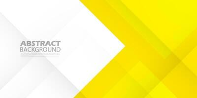 abstrakt geometrisk lutning gul bakgrund med skugga. gul modern design på ljus vit bakgrund för affisch, baner, och företag kort . eps10 vektor