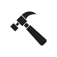 Hammer Symbol Vektor Design Vorlagen einfach und modern