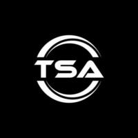 tsa Brief Logo Design im Illustration. Vektor Logo, Kalligraphie Designs zum Logo, Poster, Einladung, usw.