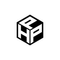 hpp Brief Logo Design im Illustration. Vektor Logo, Kalligraphie Designs zum Logo, Poster, Einladung, usw.