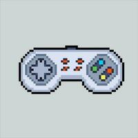 pixel konst illustration joystick. pixelated joystick. trösta joystick kontrollant ikon pixelated för de pixel konst spel och ikon för hemsida och video spel. gammal skola retro. vektor