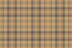 nahtlos Tartan prüfen von Hintergrund Textur Muster mit ein Vektor Plaid Stoff Textil.