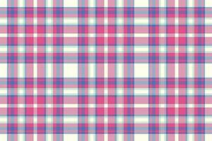 nahtlos Hintergrund Muster von Tartan Textil- prüfen mit ein Textur Plaid Vektor Stoff.