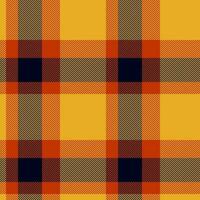 Tartan Vektor Stoff von Muster prüfen Textil- mit ein Hintergrund nahtlos Textur Plaid.