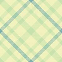 Plaid Textur prüfen von Vektor Tartan Hintergrund mit ein Textil- Muster nahtlos Stoff.