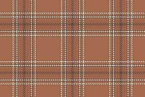 Textil- Vektor nahtlos von Plaid prüfen Stoff mit ein Muster Tartan Hintergrund Textur.