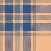 kariertes Karomuster. nahtlose Stoffstruktur. Tartan-Textildruck. vektor