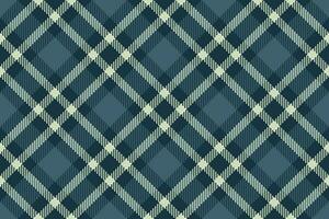 Stoff Textur prüfen von Muster Tartan Plaid mit ein Textil- Vektor nahtlos Hintergrund.