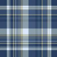 textur tyg kolla upp av mönster pläd textil- med en sömlös tartan vektor bakgrund.