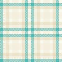 Vektor Muster Textur von prüfen Tartan Stoff mit ein Plaid nahtlos Textil- Hintergrund.