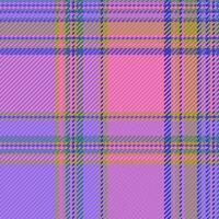 nahtlos Hintergrund Textil- von prüfen Stoff Muster mit ein Tartan Vektor Plaid Textur.