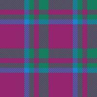 Tartan Stoff Muster von Textur Plaid Hintergrund mit ein prüfen nahtlos Vektor Textil.