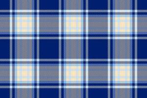 Muster nahtlos Vektor von Textil- Textur Stoff mit ein Hintergrund prüfen Plaid Schottenstoff.