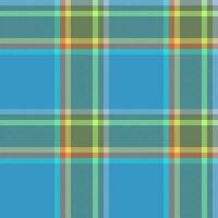 Tartan Muster Hintergrund von prüfen Textur Vektor mit ein nahtlos Stoff Plaid Textil.