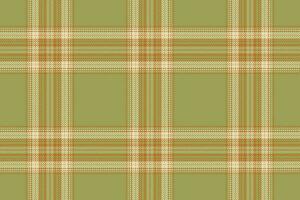 Hintergrund Textil- Textur von prüfen nahtlos Plaid mit ein Stoff Muster Tartan Vektor. vektor