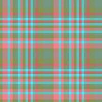 Textil- Hintergrund Muster von Plaid Stoff Textur mit ein prüfen nahtlos Tartan Vektor. vektor