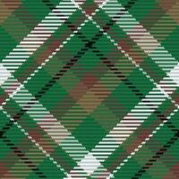 Nahtloses Muster aus schottischem Tartan-Plaid. wiederholbarer hintergrund mit karierter stoffstruktur. Vektorhintergrund gestreifter Textildruck. vektor