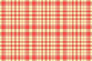 Muster nahtlos Vektor von Plaid Textur Tartan mit ein Stoff Hintergrund prüfen Textil.