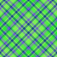 Plaid Textur Tartan von Hintergrund Vektor Muster mit ein Textil- prüfen nahtlos Stoff.