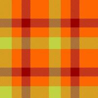 prüfen Textur Stoff von Tartan Hintergrund Textil- mit ein Plaid Muster Vektor nahtlos.