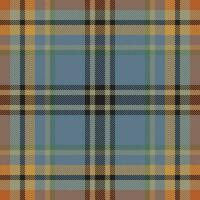 kariertes Karomuster. nahtlose Stoffstruktur. Tartan-Textildruck. vektor