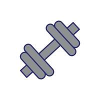 Symbol für Hantel-Gewichtheben-Zubehör vektor
