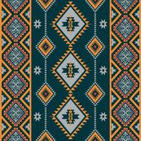 geometrisch ethnisch Muster. Navajo, Western, amerikanisch, afrikanisch, aztekisch Motiv, traditionell Stil. Design zum Hintergrund, Hintergrund, Kleidung, Verpackung, Batik, Stoff, Fliesen, und Drucke. Vektor Illustration.