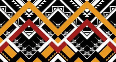 geometrisch ethnisch Muster. Navajo, Western, amerikanisch, afrikanisch, aztekisch Motiv, traditionell Stil. Design zum Hintergrund, Hintergrund, Kleidung, Verpackung, Batik, Stoff, Fliesen, und Drucke. Vektor Illustration.