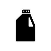 Milch Container Symbol, Logo isoliert auf Weiß Hintergrund vektor