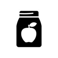 Essen Ergänzungen Symbol, Logo isoliert auf Weiß Hintergrund vektor