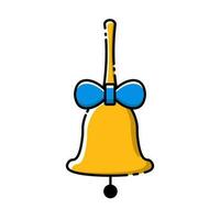 Glocken, Weihnachten Glocke Symbole mit, geeignet zum Weihnachten Elemente, ergänzen das Weihnachten Designs vektor