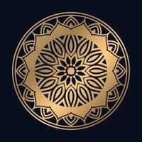 schön islamisch Muster Mandala Design Vektor Vorlage