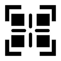 QR-Code-Icon-Design vektor
