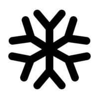 snö flaga vektor glyf ikon för personlig och kommersiell använda sig av.