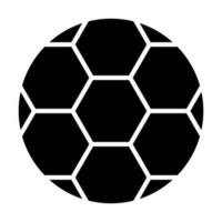 Fußball Vektor Glyphe Symbol Design