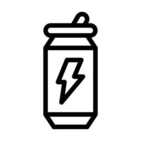 energi dryck vektor tjock linje ikon för personlig och kommersiell använda sig av.