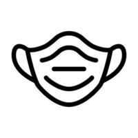 Gesicht Maske Vektor dick Linie Symbol zum persönlich und kommerziell verwenden.